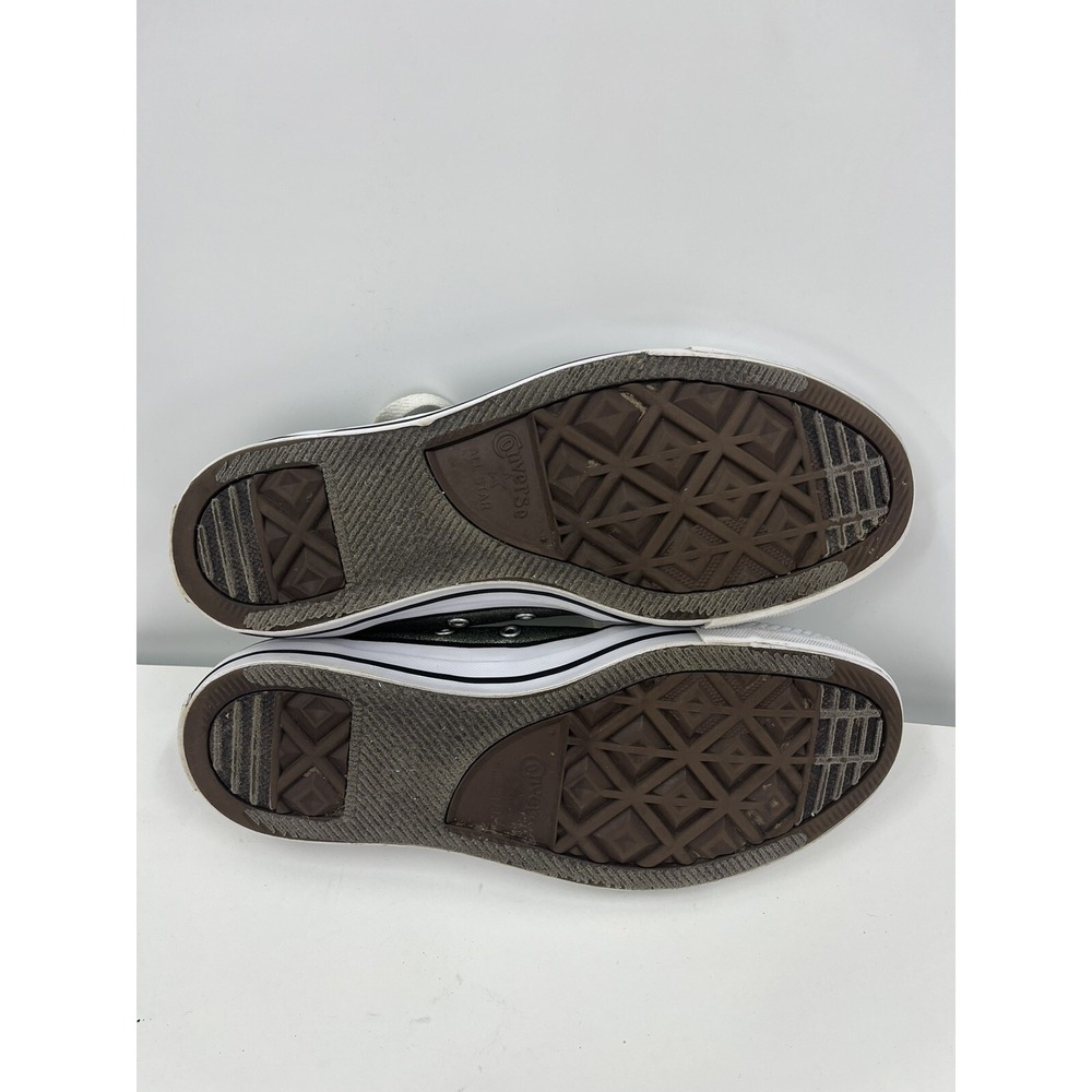 Converse All Star Women's 11 Men's 9 Low Top Chuck Taylors Sneakers Metallic - Picture 8 of 9